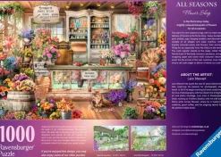 Ravensburger - All Seasons Flower Shop - 1000 Piece Jigsaw Puzzle Outlet