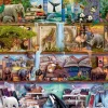 Ravensburger - Amazing Animal Kingdom - 2000 Piece Jigsaw Puzzle Hot