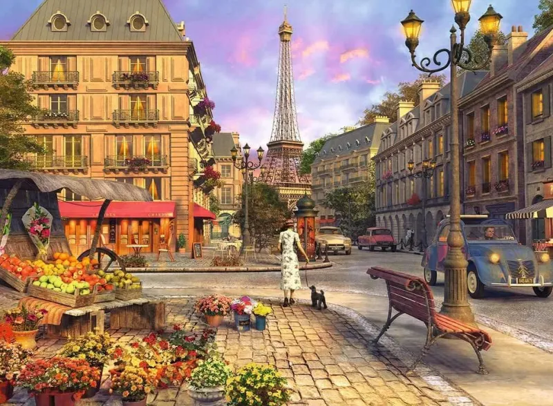 Ravensburger - An Evening Walk - 500 Piece Jigsaw Puzzle Clearance