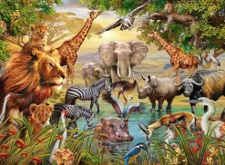 Ravensburger - Animals at the Waterhole - 500 Piece Jigsaw Puzzle New