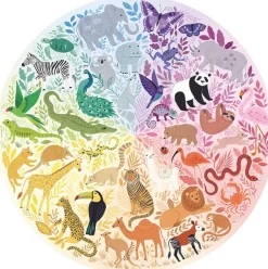 Ravensburger - Animals Circular - 500 Piece Jigsaw Puzzle Discount