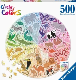 Ravensburger - Animals Circular - 500 Piece Jigsaw Puzzle Discount