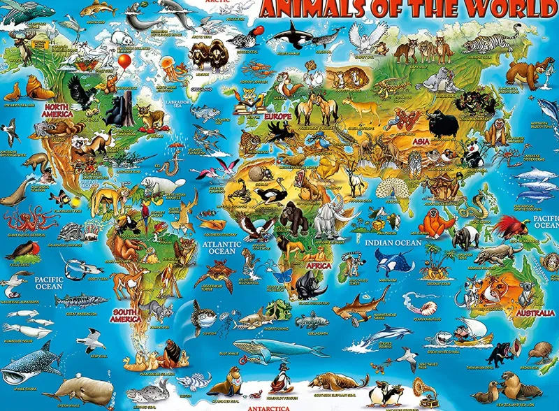 Ravensburger - Animals of the World XXL - 300 Piece Jigsaw Puzzle Hot