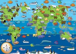 Ravensburger - Animals of the World Giant Floor Puzzle - 60 Piece Jigsaw Puzzle Sale