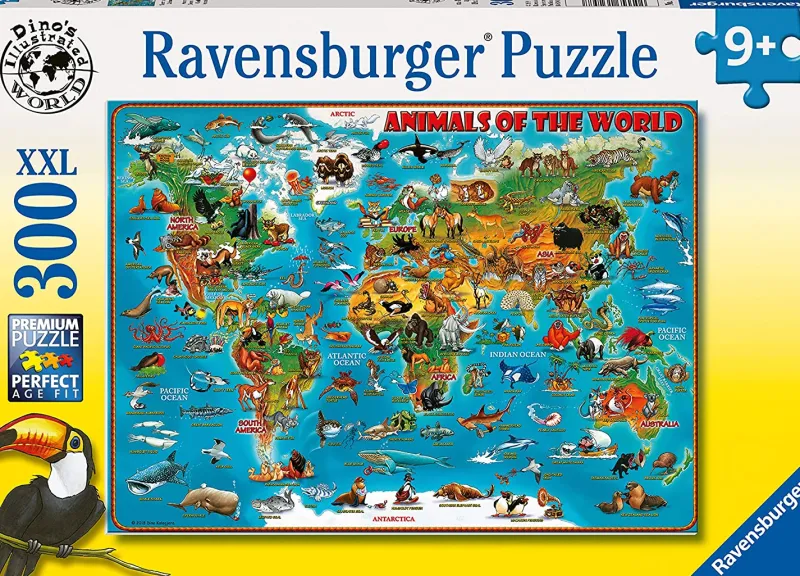 Ravensburger - Animals of the World XXL - 300 Piece Jigsaw Puzzle Hot