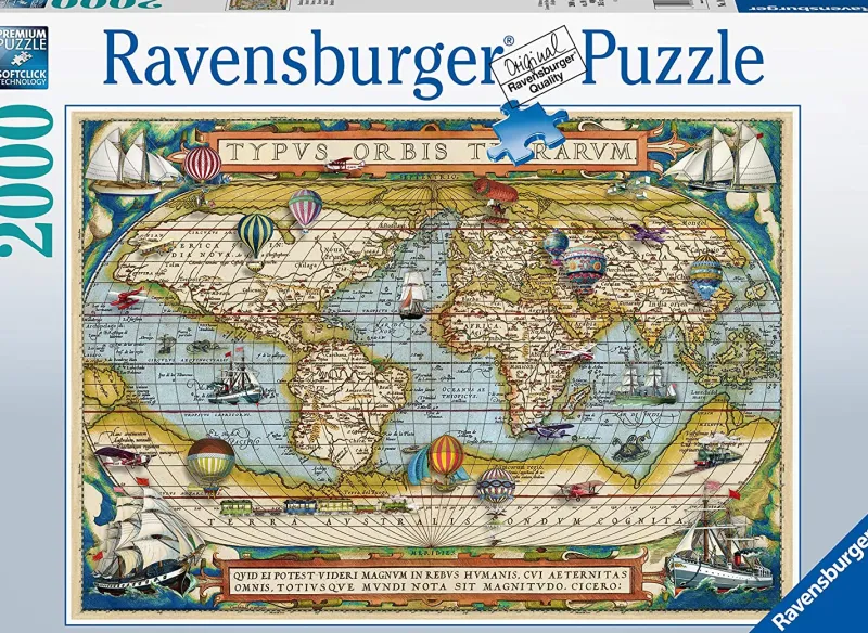 Ravensburger - Around the World - 2000 Piece Jigsaw Puzzle Hot