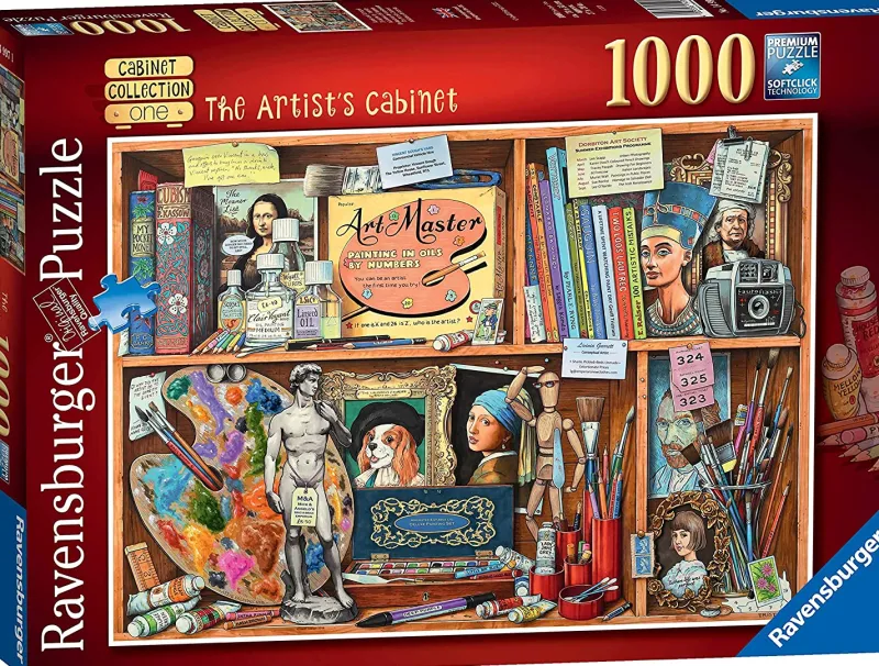 Ravensburger - Artist's Cabinet - 1000 Piece Jigsaw Puzzle Clearance