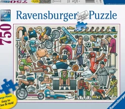 Ravensburger - Athletic Fit - 750 Piece Jigsaw Puzzle Sale