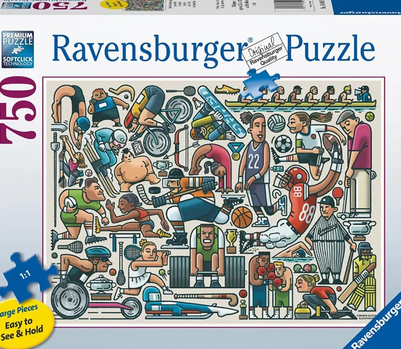 Ravensburger - Athletic Fit - 750 Piece Jigsaw Puzzle Sale