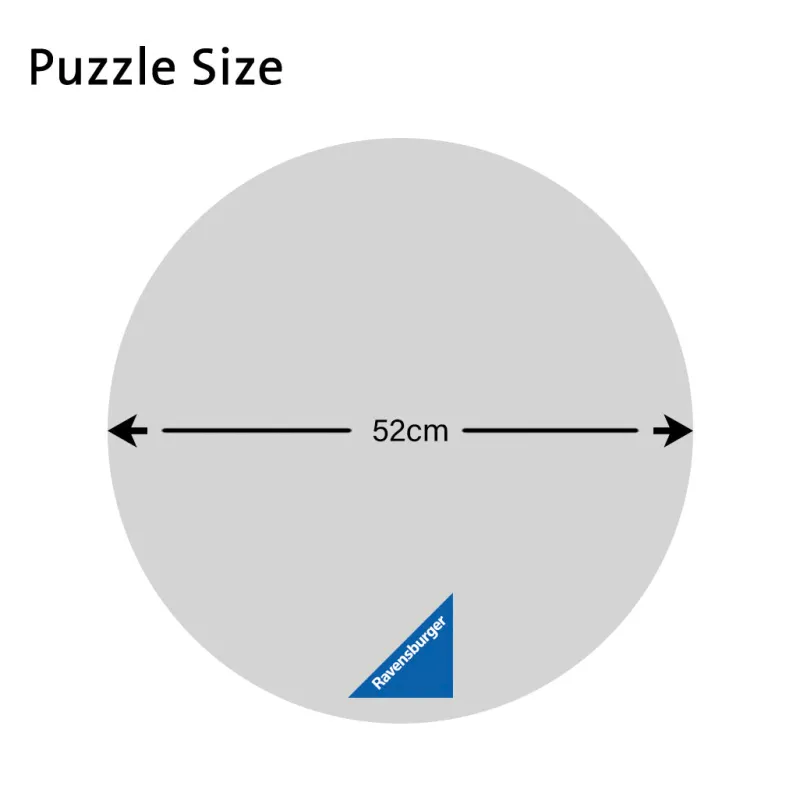 Ravensburger - Barbie - 500 Piece Circular Hot