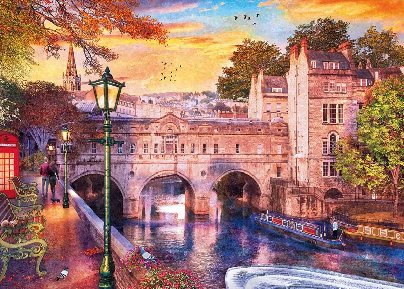 Ravensburger - Bath Romance - 1000 Piece Jigsaw Puzzle Clearance