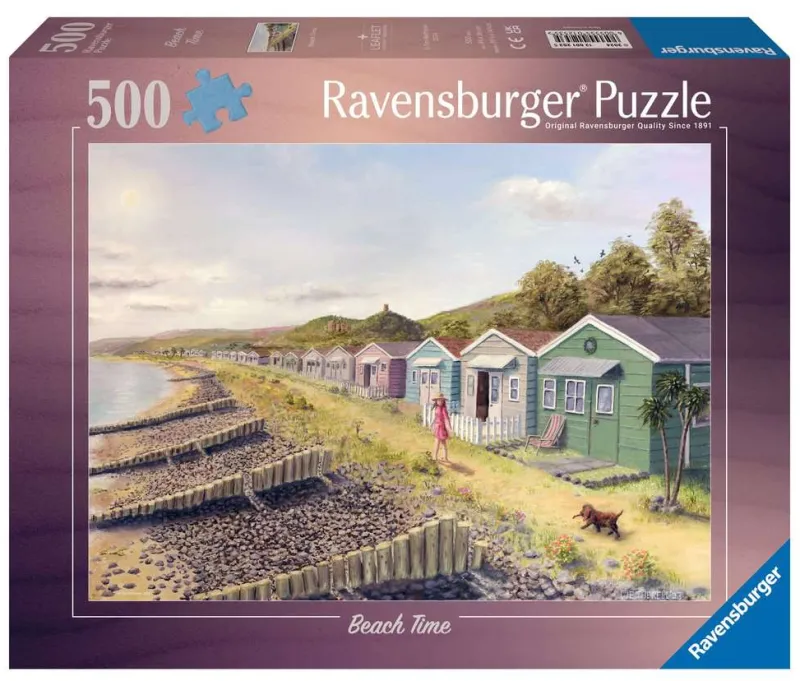 Ravensburger - Beach Time - 500 Piece Jigsaw Puzzle Fashion