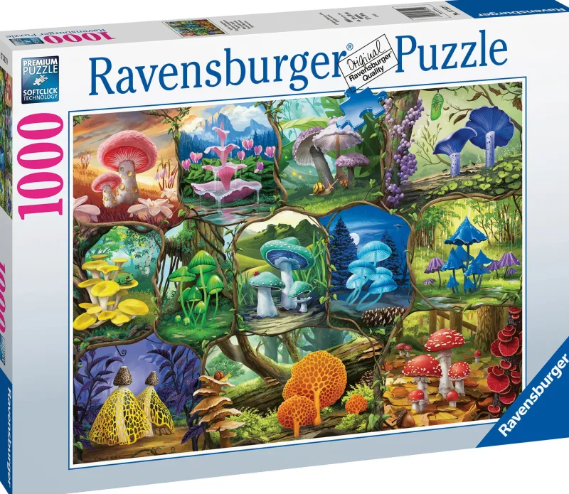 Ravensburger - Beautiful Mushrooms - 1000 Piece Jigsaw Puzzle Clearance