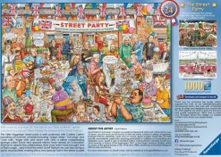 Ravensburger - Best of British No.24 The Street Party - 1000 Piece Jigsaw Puzzle Best