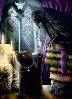 Ravensburger - Black Cat and Raven - 500 Piece Jigsaw Puzzle Discount