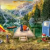 Ravensburger - Calm Campside - 1000 Piece Jigsaw Puzzle Hot