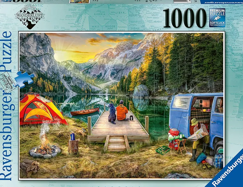 Ravensburger - Calm Campside - 1000 Piece Jigsaw Puzzle Hot