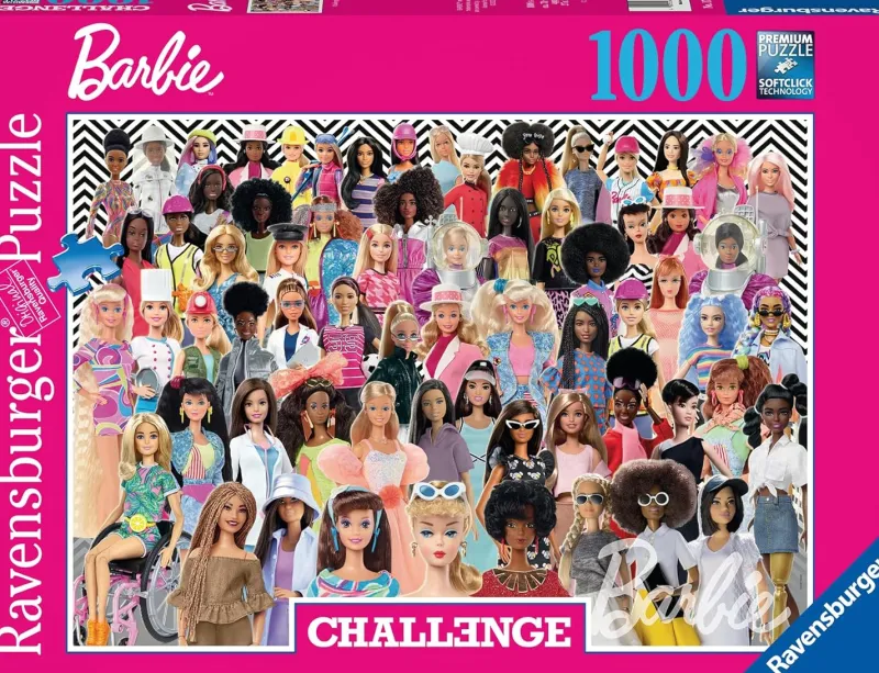 Ravensburger - Challenge - Barbie - 1000 Piece Jigsaw Puzzle Discount