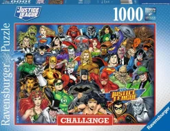 Ravensburger - Challenge - DC Comics - Justice League - 1000 Piece Jigsaw Puzzle Clearance