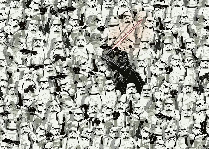 Ravensburger - Challenge Puzzle - Star Wars - 1000 Piece Jigsaw Puzzle Best