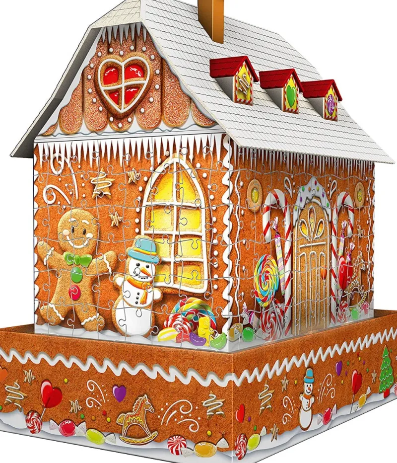 Ravensburger - Christmas Gingerbread House - 216 Piece 3D Jigsaw Puzzle Sale