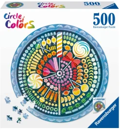 Ravensburger - Circle of Colours - Candies - 500 Piece Jigsaw Puzzle Hot