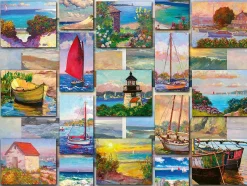 Ravensburger - Coastal Collage - 1500 Piece Jigsaw Puzzle Fashion