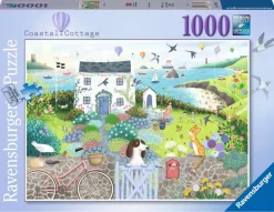 Ravensburger - Coastal Cottage - 1000 Piece Jigsaw Puzzle Outlet