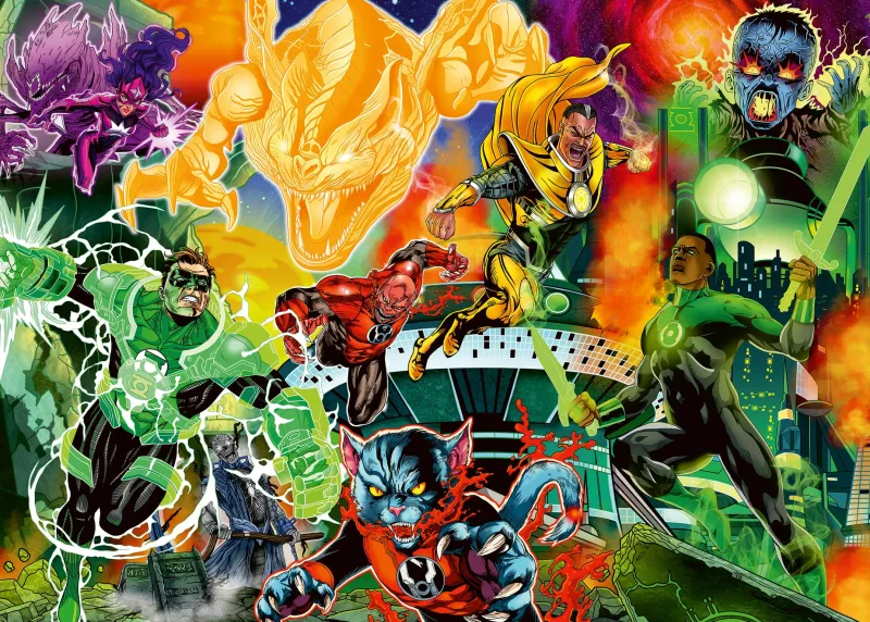 Ravensburger - Collector's Edition Green Lantern - 1000 Piece Jigsaw Puzzle Best