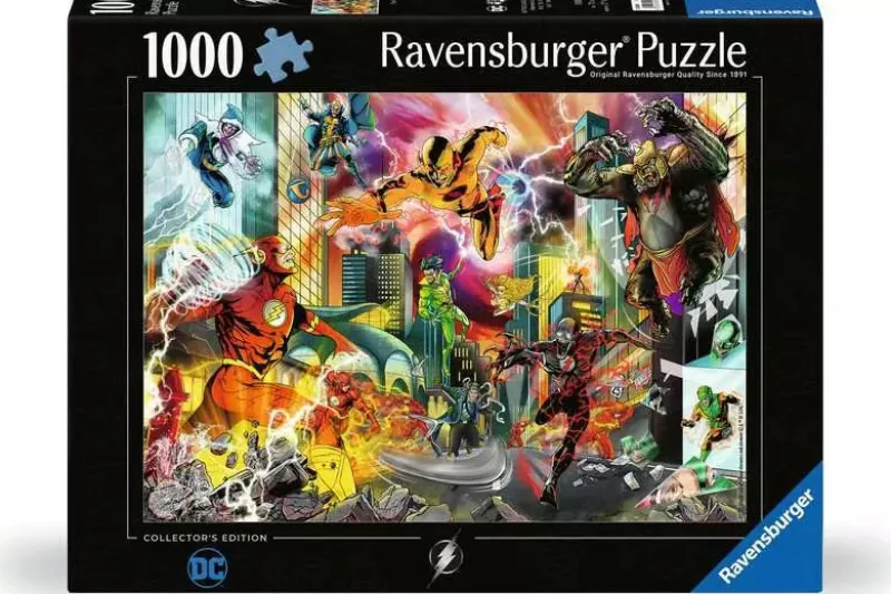 Ravensburger - Collector's Edition, The Flash - 1000 Piece Jigsaw Puzzle Hot