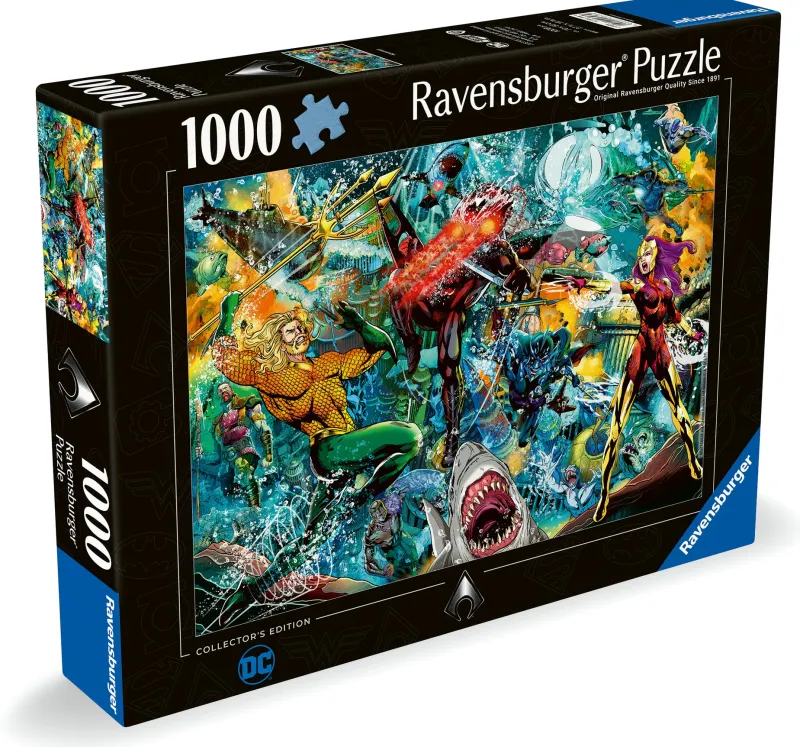 Ravensburger - Collector's Edition Aquaman - 1000 Piece Jigsaw Puzzle Hot
