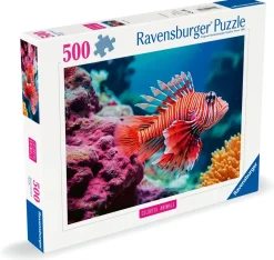 Ravensburger - Colourful Animals - Red Lionfish - 500 Piece Jigsaw Puzzle Fashion