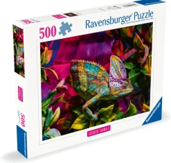 Ravensburger - Colourful Animals - Chameleon - 500 Piece Jigsaw Puzzle Sale