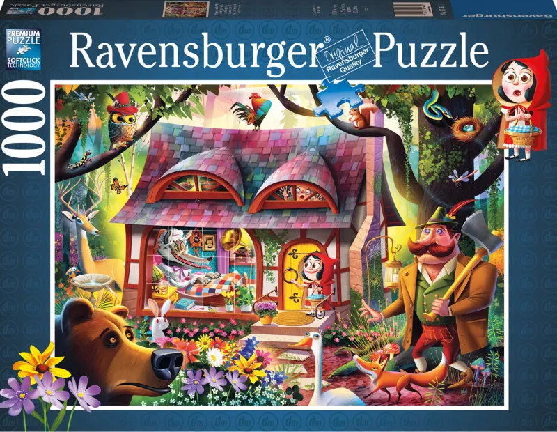 Ravensburger - Come in, Red Riding Hood - 1000 Piece Jigsaw Puzzle Fashion