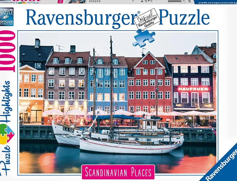 Ravensburger - Copenhagen - 1000 Piece Jigsaw Puzzle New