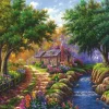 Ravensburger - Cottage by the River - 1500 Piece Jigsaw Puzzle Discount