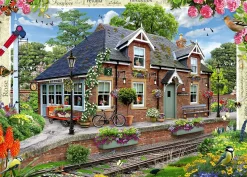 Ravensburger - Country Cottage Collection - Railway Cottage - 1000 Piece Jigsaw Puzzle Online