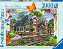 Ravensburger - Country Cottage Collection - Railway Cottage - 1000 Piece Jigsaw Puzzle Online