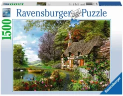 Ravensburger - Country Cottage - 1500 Piece Jigsaw Puzzle Fashion
