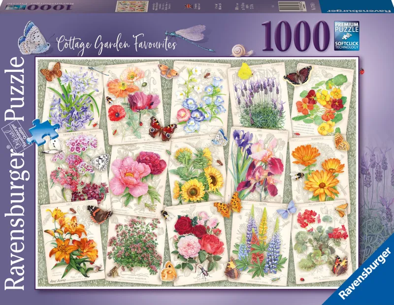 Ravensburger - Country Garden Favourites - 1000 Piece Jigsaw Puzzle Best