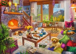 Ravensburger - Cozy Cabin - 1000 Piece Jigsaw Puzzle Online