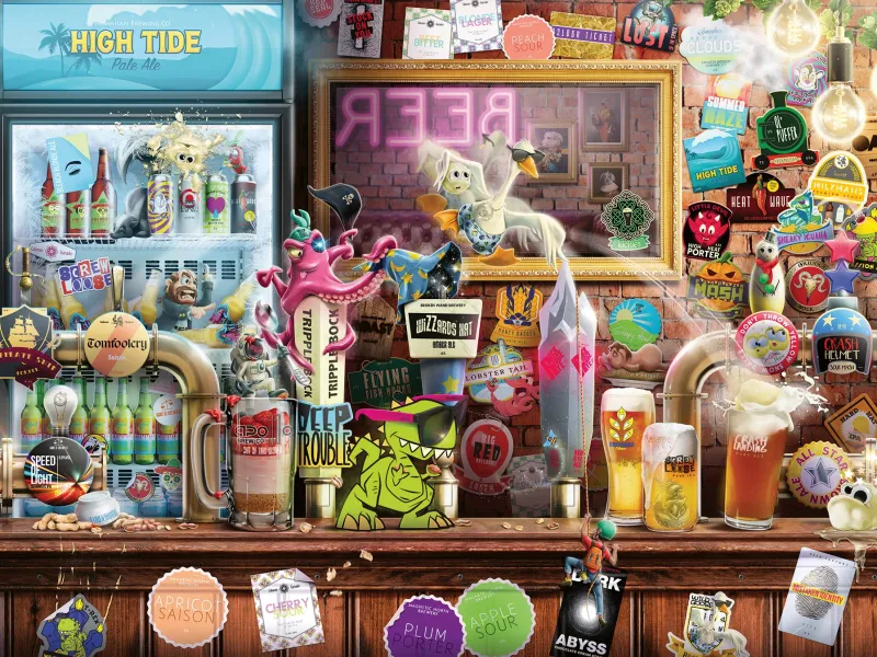 Ravensburger - Craft Beer Bonanza - 1500 Piece Jigsaw Puzzle Best