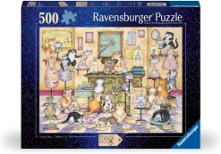 Ravensburger - Crazy Cats Tabby & Co - 500 Piece Clearance