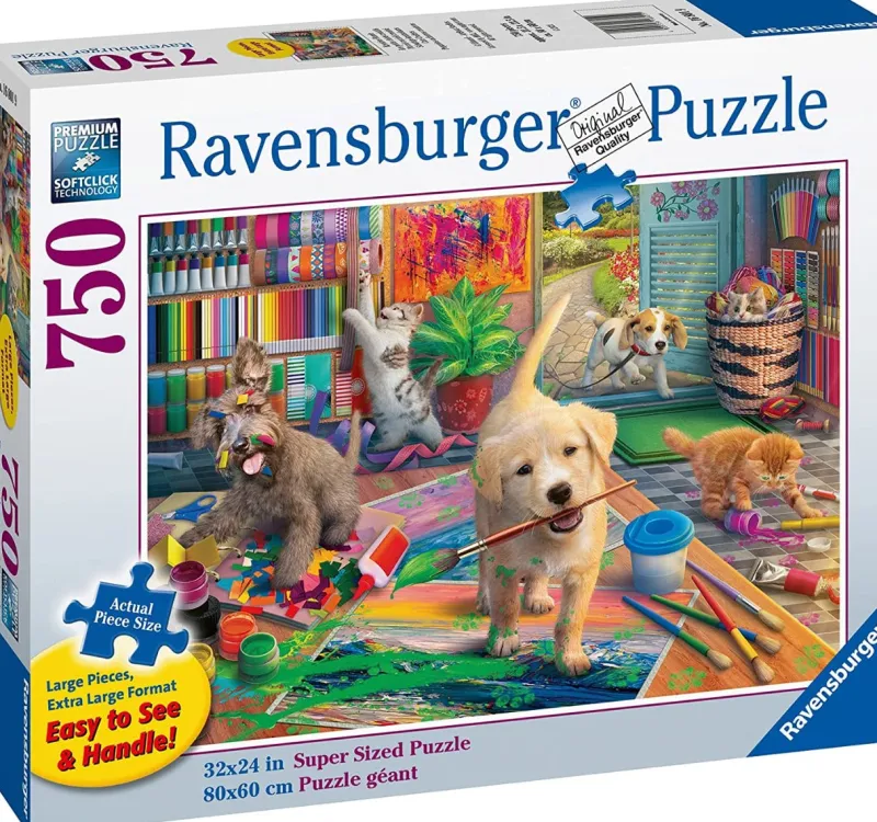 Ravensburger - Cute Crafters - 750 Piece Jigsaw Puzzle Discount