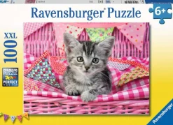Ravensburger - Cute Kitty - 100 Piece Jigsaw Puzzle New
