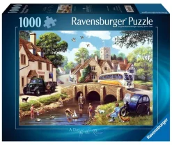 Ravensburger - Day by the River - 1000 Piece Jigsaw Puzzle Best