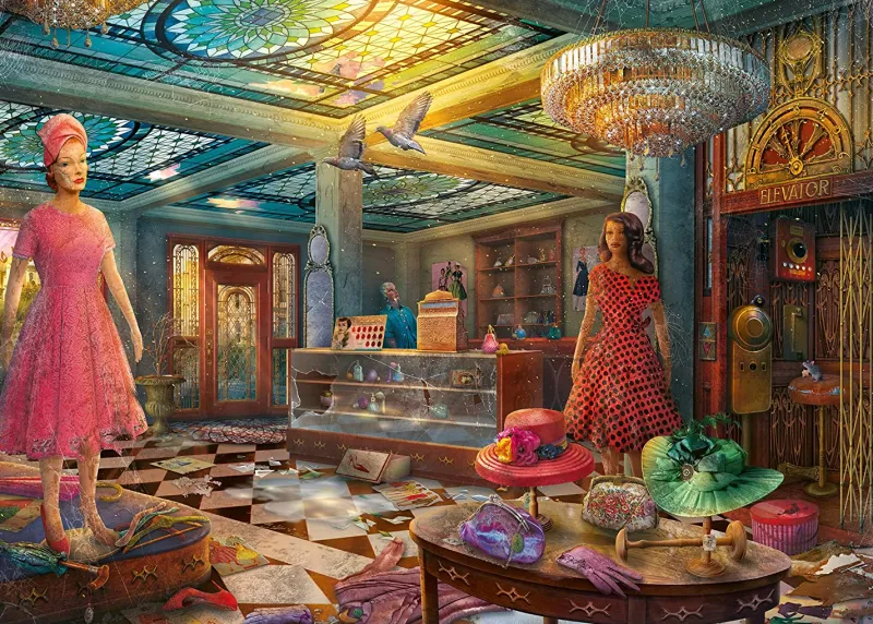 Ravensburger - Deserted Department Store - 1000 Piece Jigsaw Puzzle Fashion