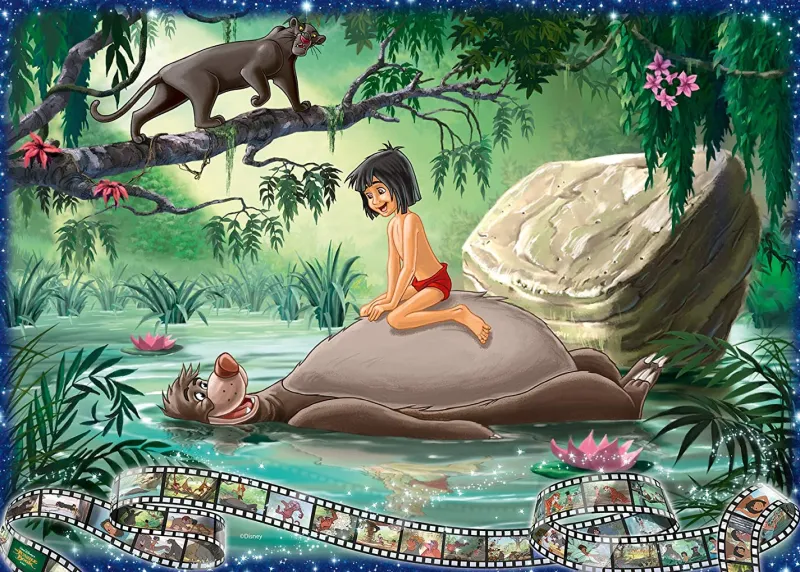 Ravensburger - Disney Collector's Edition Jungle Book - 1000 Piece Jigsaw Puzzle Fashion