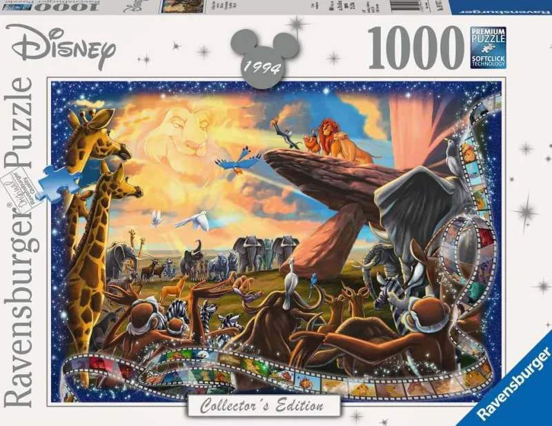 Ravensburger - Disney Collector's Edition Lion King - 1000 Piece Jigsaw Puzzle Best