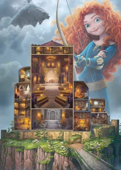 Ravensburger - Disney Merida Castle - 1000 Piece Jigsaw Puzzle New